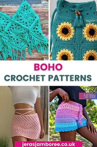 The Stitch Queen Crochet - Colorful Boho + Hippie Patterns